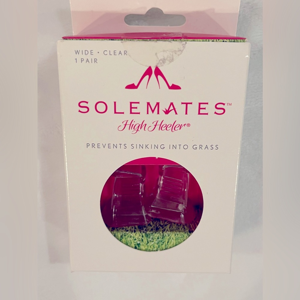 Solemates Heel Protectors - clear, wide